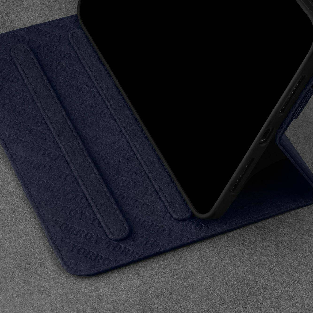 Thomann Torro Leather Case iPad Mini 2021Blue Fundas para tablet